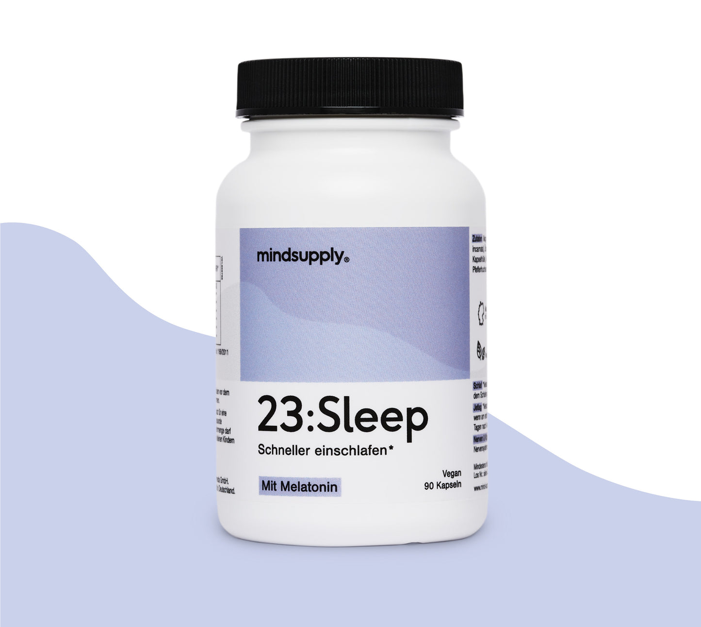 Produktfoto einer Dose des Nahrungsergänzungsmittels 23:Sleep main main_product_image